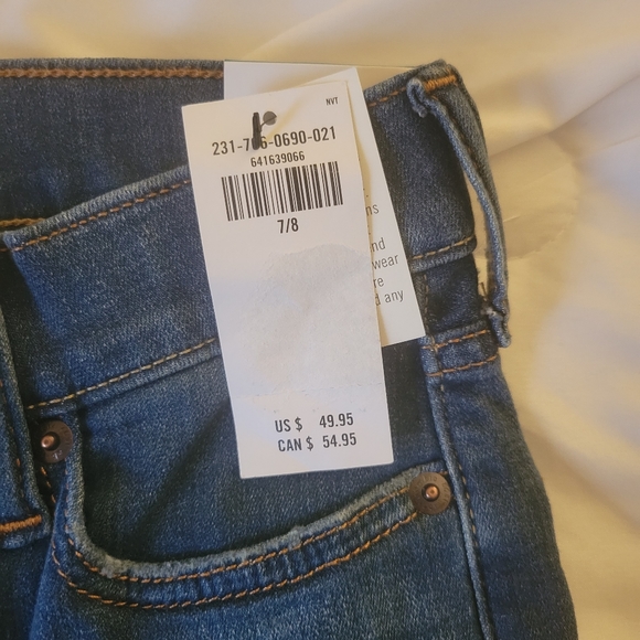 NWT Boys A&F abercrombie kids super skinny jeans size 7/8 - Picture 6 of 6